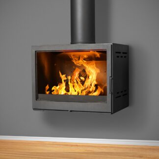 Bavorov Wall Mounted Fireplace - 10-14kW