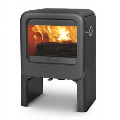 GC Fires - Dovre Rock 350TB (on tablet base) - wood-burning closed combustion fireplace - cast iron 2