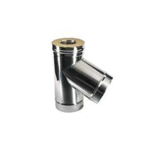 GC Fires - insulated ypiece - flue parts & accessories - 304 stainless steel - flue kit ducts - double walled22