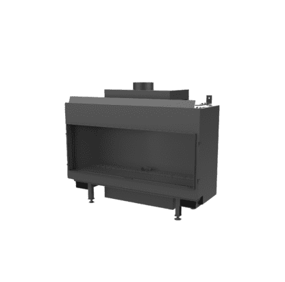 GC Fires - Kratki LEO 100 LP Gas Built-in Fireplace - Steel Insert - 9.5kW - Installation