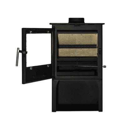 Sentinel Ottawa Compact with log stand - steel closed combustion fireplace (2)