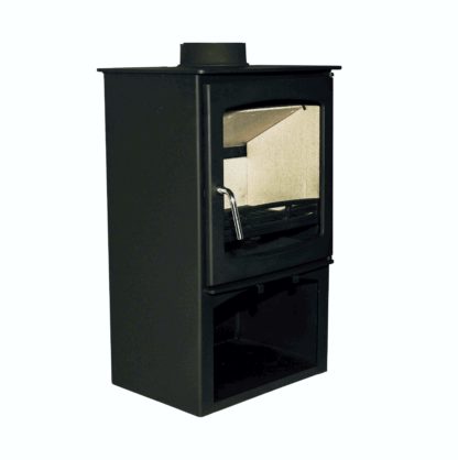 Sentinel Ottowa Curve with log stand - steel closed combustion fireplace (5)