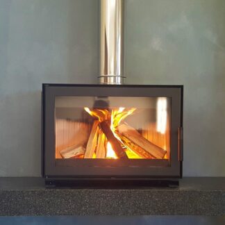 GC Fires - Kratki JAS Countertop, without convection box, freestanding, closed combustion fireplace