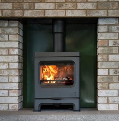 GC Fires - Charnwood Skye low stand 5kW - closed combustion fireplace - multi fuel - cast iron (4)