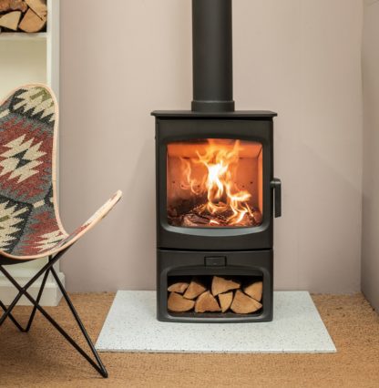 Charnwood Aire 5 store stand - SIA Eco design closed combustion fireplace (1)