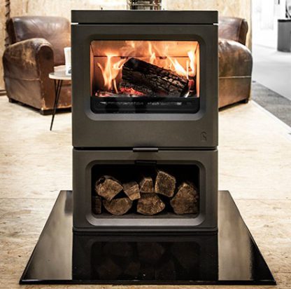 Charnwood Skye 7 store stand - SIA Eco design closed combustion fireplace (2)