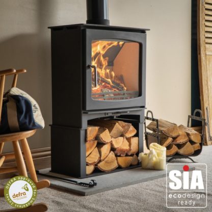 Northern Flame Panoramic 7kW Slimine Ecosy SIA Eco Design - closed combustion fireplace (9)
