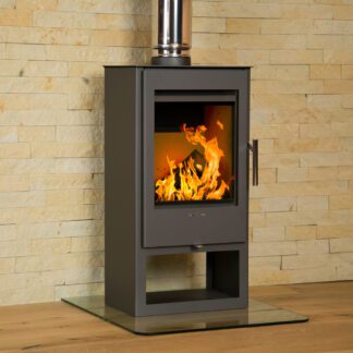 GC Fires - Hydrofire Toledo 7kW closed combustion fireplace - steel (1)