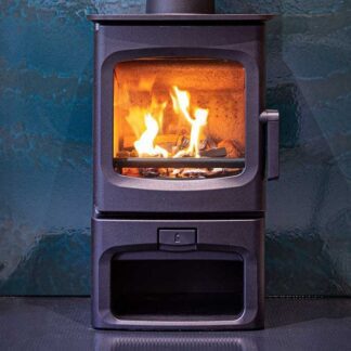 GC Fires - Charnwood Aire 3 store stand - 3.7kW closed combustion fireplace - SIA Eco-ready design BLU (1)