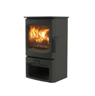 GC Fires - Charnwood Aire 3 store stand - 3.7kW closed combustion fireplace - SIA Eco-ready design BLU (1)