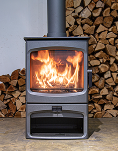 GC Fires - Charnwood Aire 7 store stand closed combustion SIA Eco-design ready BLU fireplace (2)