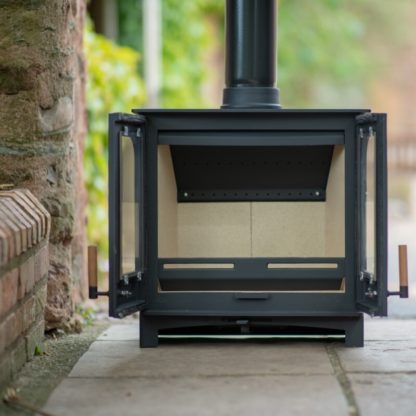 Northern Flame Panoramic Twin Door 7kW Slimine Ecosy - SIA Eco Design ready - closed combustion fireplace (3)