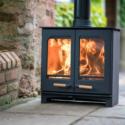 Northern Flame Panoramic Twin Door 7kW Slimine Ecosy - SIA Eco Design ready - closed combustion fireplace (4)