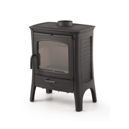 GC Fires - Hergom - E-20 NS - 12kW- closed combustion fireplace - freestanding cast iron (1)
