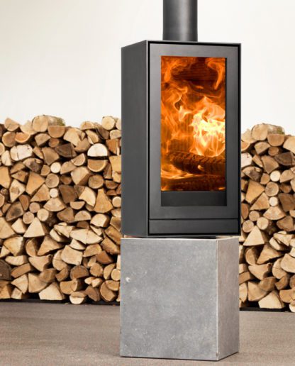 GC Fires - Nestor Martin - TQH-13 - 8 kW - wood-burning closed combustion fireplace - rotation kit (2)