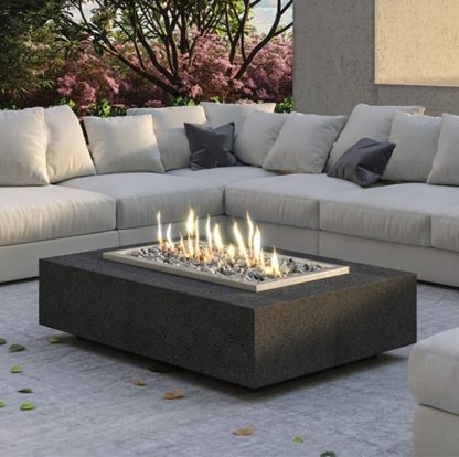 GC Fires - SAFire Plateau Gas Firepit - Outdoor Patio Heating - Freestanding (1)