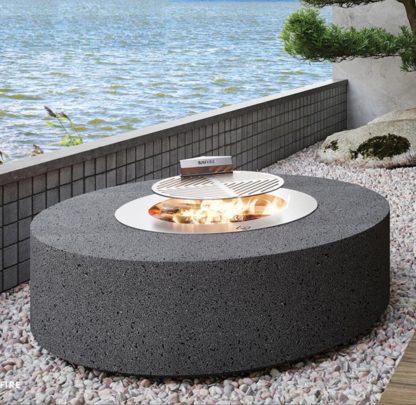 GC Fires - SAFire Sirca Wood Firepit - Outdoor Patio Heating - freestanding (1)
