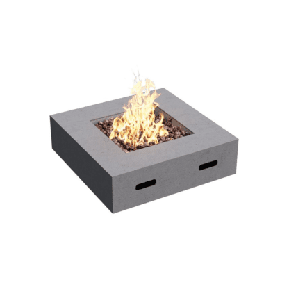 GC Fires - SAFire Squaire Firepit - Outdoor Gas Patio Heating - Lightweight -freestanding (1)