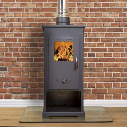 GC Fires - Pure Stoves Mini BL 5kW - wood-burning closed combustion fireplace - steel (2)