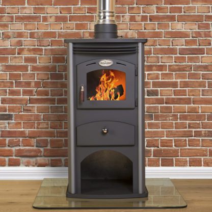GC Fires - Pure Stoves Style 2-Decor 7kW - closed combustion fireplace - coloured side panels (1)
