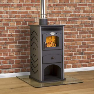 GC Fires - Pure Stoves Style 2-Decor 7kW - closed combustion fireplace - coloured side panels (2)