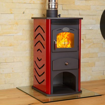 GC Fires - Pure Stoves Style 2-Decor 7kW - closed combustion fireplace - coloured side panels (3)
