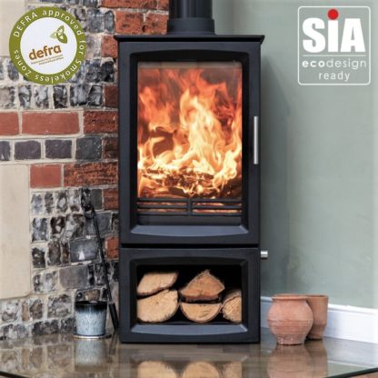 GC Fires -Hampton Vista 500 - 5kW - defra - eco-design ready -woodburning - closed combustion fireplace (1)