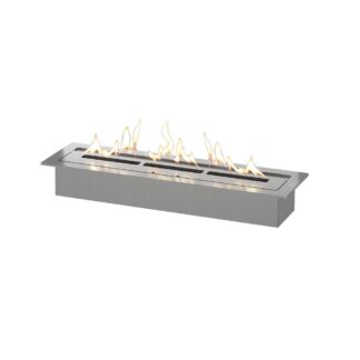 GC Fires - SA Fires Drop-in 500-800-1000-1200-1400 Biofuel Burner -Stainless Steel - (1)