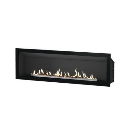 GC Fires - SAFire Linear 810-1010-1210-1410-1760-2010 - flueless gas fireplace (1) Black