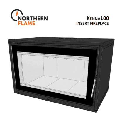 GC Fires - Northern Flame Kenna 100 Built-in - 15.2kW - Eco-Design 2022 - Closed combustion fireplace (1)