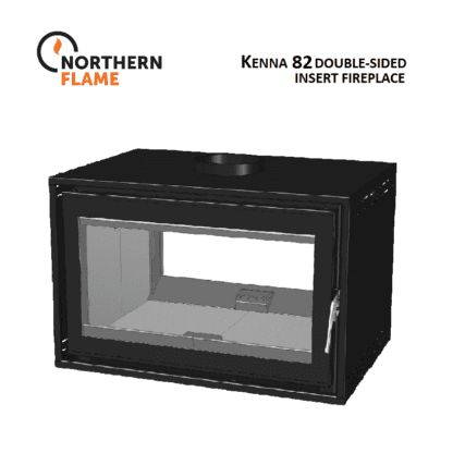 GC Fires - Northern Flame Kenna 82 Double-Sided Built-in - 13kW - Eco-Design 2022 - Closed combustion fireplace (1)