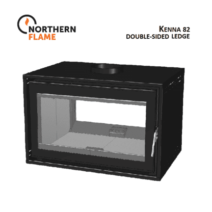 GC Fires - Northern Flame Kenna 82 Double-Sided Ledge - 13kW - Eco-Design 2022 - Closed combustion fireplace (1)