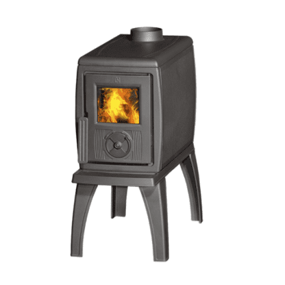 GC Fires - Plamen - Trenk Black 11W - cast iron - closed combustion fireplace -woodburning (1)